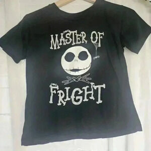 Black Short Sleeve Nightmare Before Christmas T-Shrit